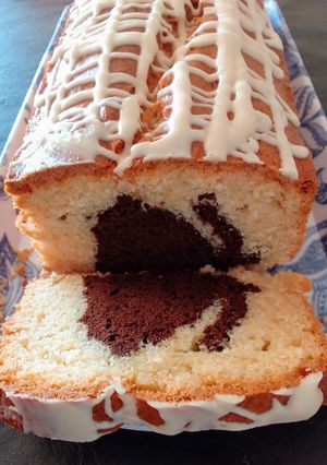 Una foto de Budín marmolado sin manteca 😋