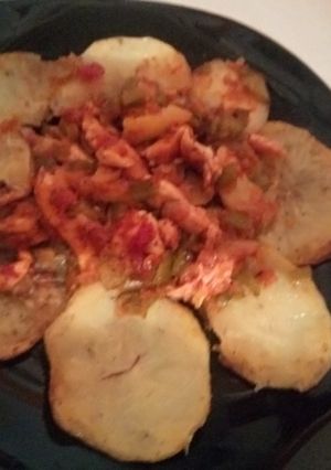 صورة لوصفة غراتان البطاطا والدجاج