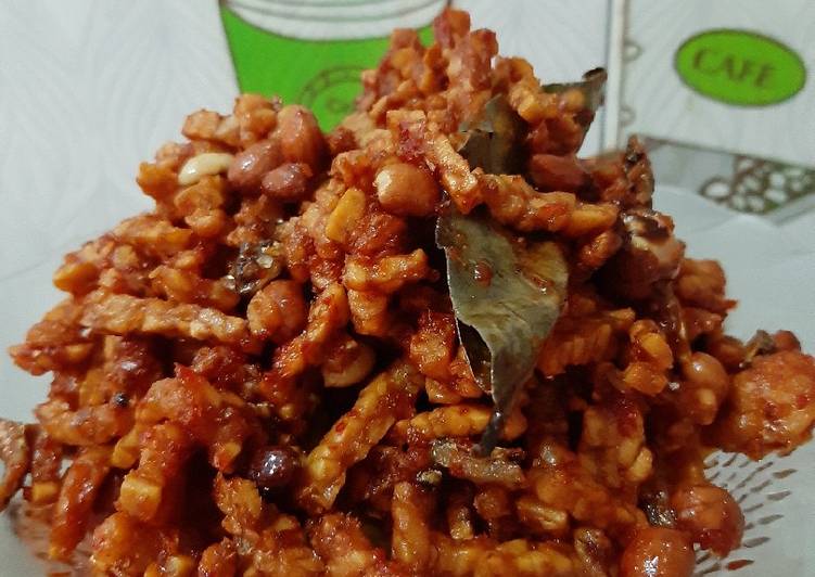 Bumbu Kering tempe teri kacang | Resep Membuat Kering tempe teri kacang Yang Enak Dan Lezat