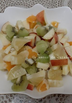 Une photo de Salade de fruits 🍊🍋🍎🥝