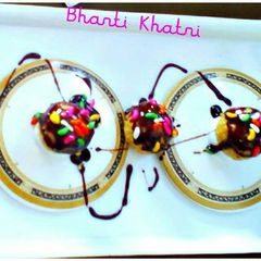 A picture of Chocolatey Besan Laddu.