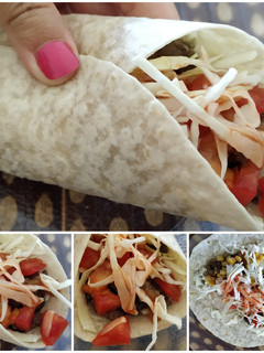 Una foto de Tacos mi versión 😋