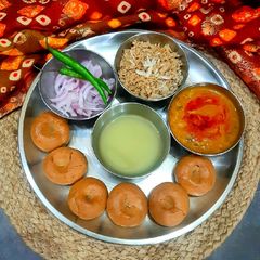 A picture of Dal bati.