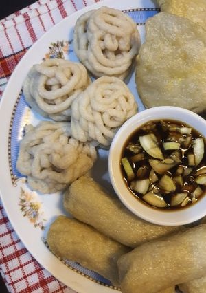 Foto resep Pempek Keriting (Piping bag)