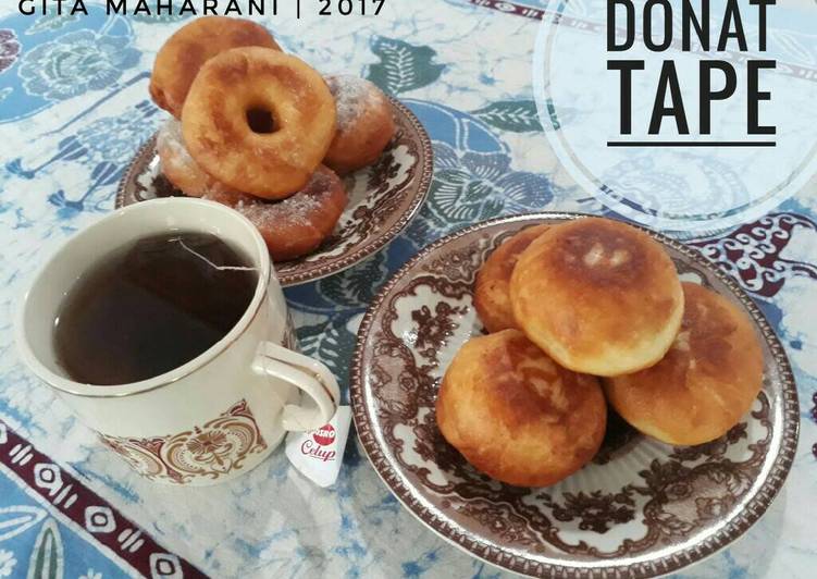 Donat Tape dijamin Empuk sampai besok Tanpa Telur