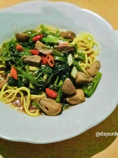 Foto resep Mie Kangkung