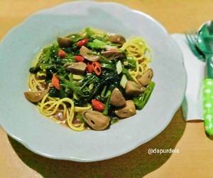 Resep Terbaik Mie Kangkung Ala Rumahan