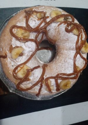 Una foto de Budín de banana