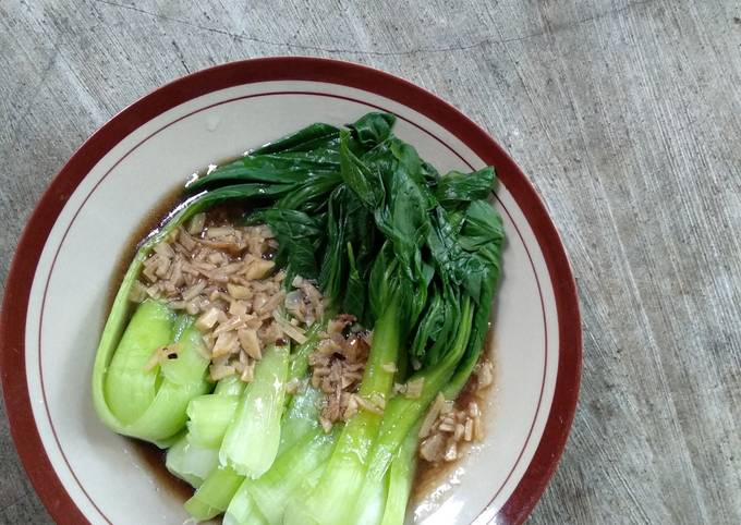 Resep Pokcoy Saus Tiram Simpel Sehat dan Sedap Anti Gagal