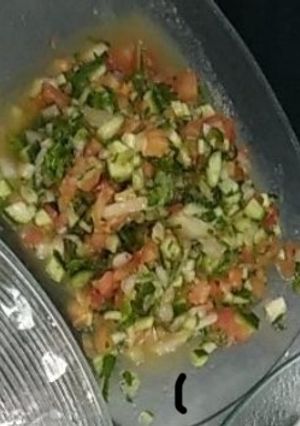 صورة لوصفة سلطه عربيه 👩🏻‍🍳❤️