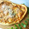 造型雙色義式薄脆披薩pizza 心型披薩