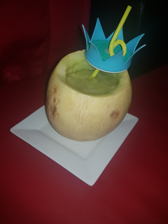 Una foto de Melancia (melón con vino)