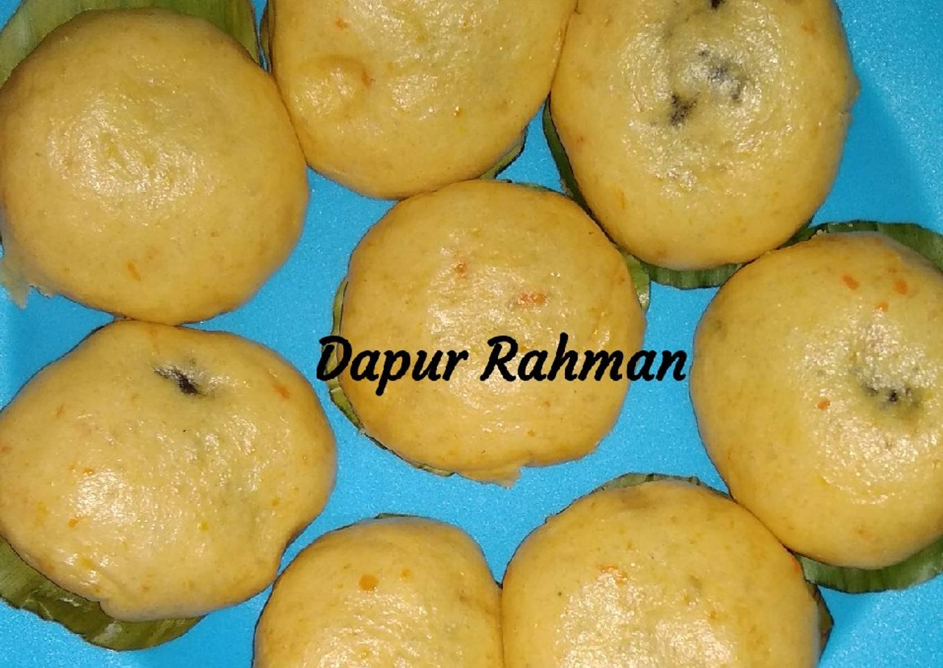 Bakpau ubi kuning (oren) isi coklat 1x proffing