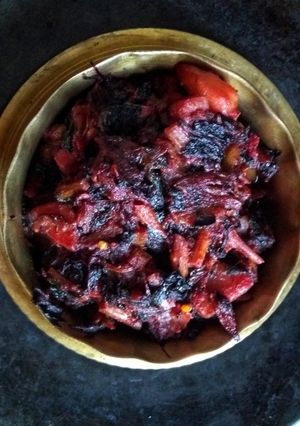 লাল শাক  ঘন্ট (laal shaak ghonto recipe in Bengali) রেসিপির প্রধান ছবি