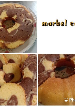 Foto resep Marbel cake