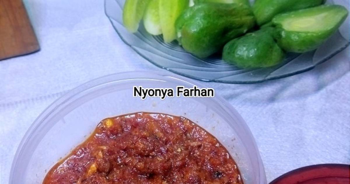 Resep Sambal Ikan Asin Peda Oleh Nyonya Farhan Cookpad