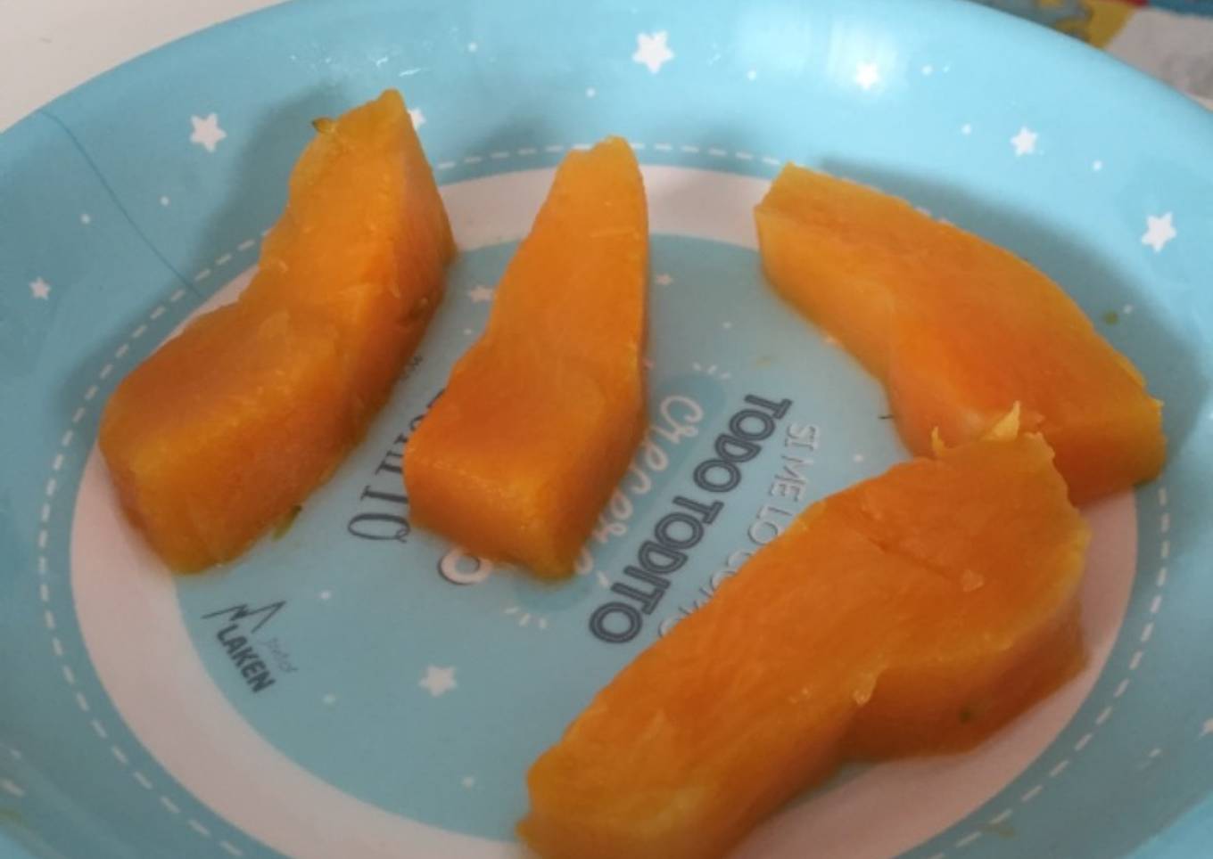 Calabaza blw 6-7 meses