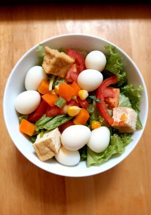Hình của món Salad trứng.