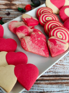 Foto principal de Galletas de mantequilla para San Valentín