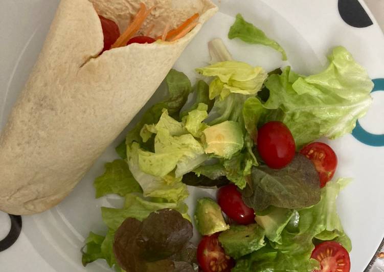 Wrap fraîcheur végétarien