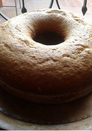 Una foto de Budín de limón y frambuesa