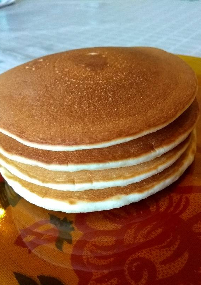 Una foto de Hotcakes de Limón fáciles, rápidos y deliciosos 🍋