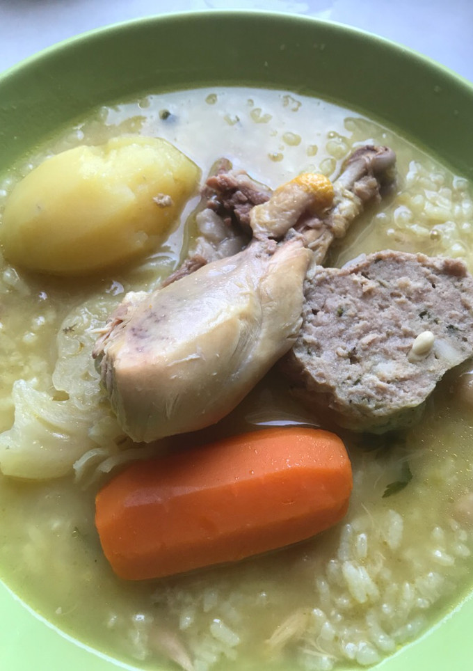 Una foto de Putxero de Domingo (un cocido valenciano)