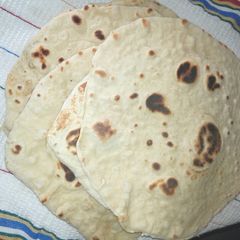 A picture of Pita bread# kitchenhuntchallenge.
