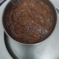 A picture of Apple jam.