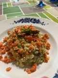 Risotto asparagi e salmone affumicato