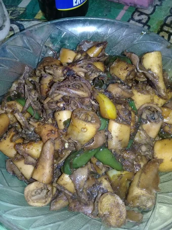Cara Mudah Membikin Resep  Tumis Cumi Asin (asam manis pedes) yang Enak Banget, Bisa Manjain Lidah