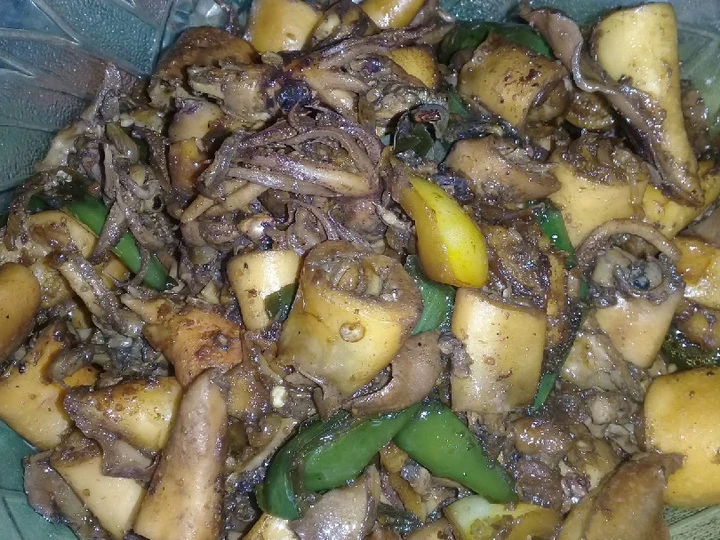 Cara Mudah Membikin Resep  Tumis Cumi Asin (asam manis pedes) yang Enak Banget, Bisa Manjain Lidah