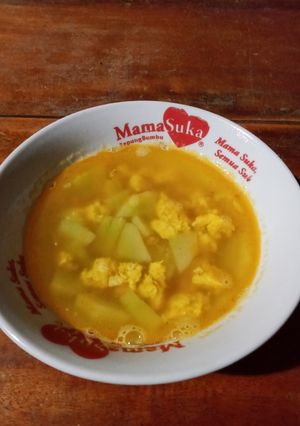 Foto resep Sup Telur Timun