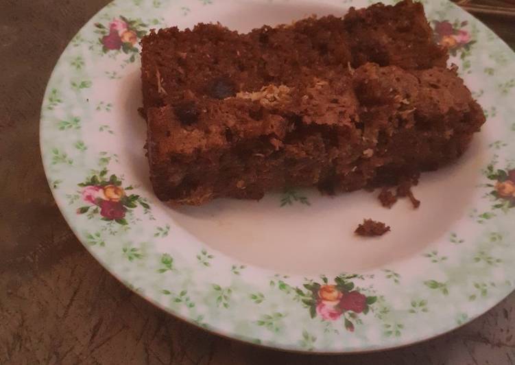 Resep Choco Coconut Oat Cake Anti Gagal