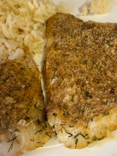 A picture of Parmesan Crusted Pollock.