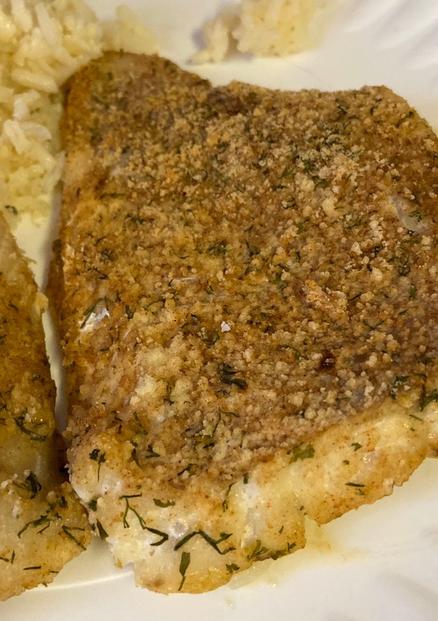 A picture of Parmesan Crusted Pollock.