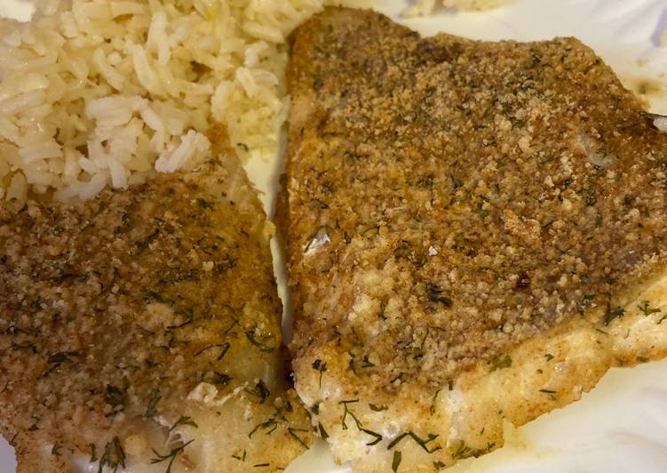 Recipe of Award-winning Parmesan Crusted Pollock