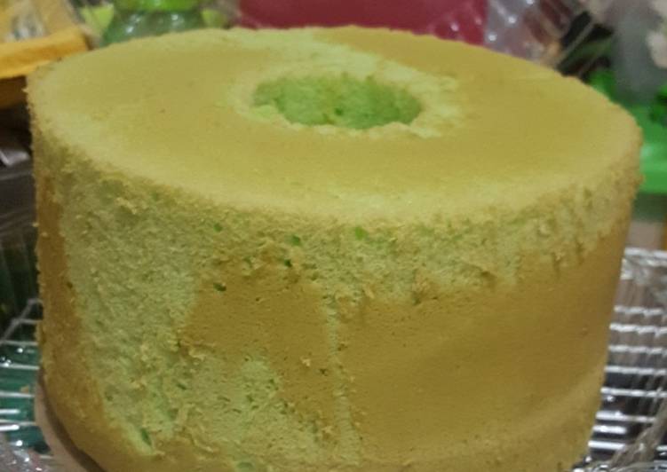Cara Musim Dingin EnakSiffon Pandan Cake ala dapur Dina