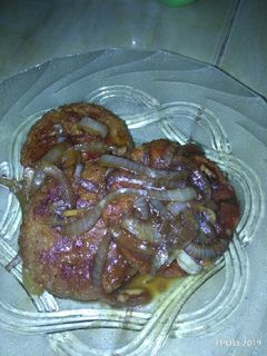 Foto resep Steak tempe jamur tiram saus teriyaki