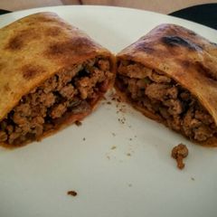 A picture of Meaty Turkey Bacon Burrito.