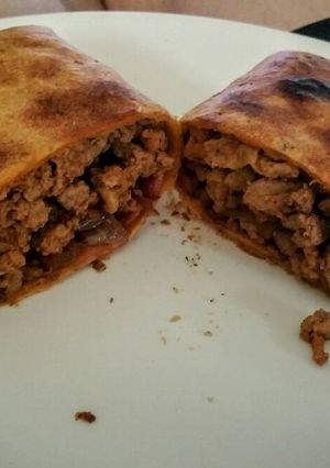 A picture of Meaty Turkey Bacon Burrito.