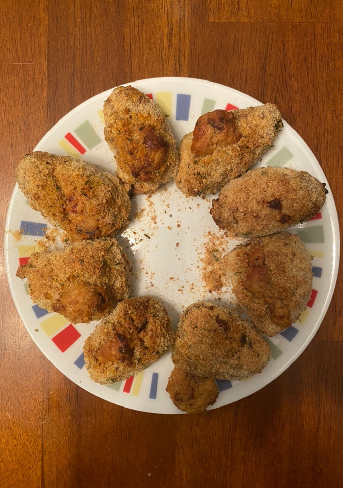 A picture of Jalapeño poppers.