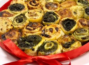 Foto di Ghirlanda di pasta sfoglia