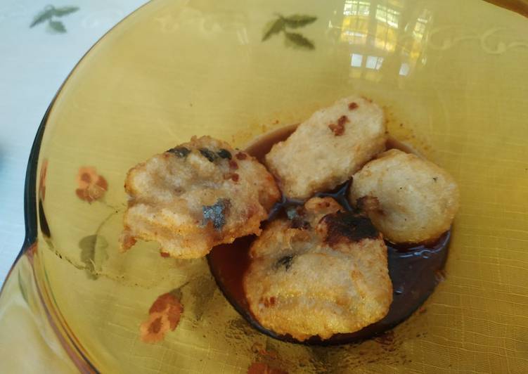 Resep Pempek mini renyah yang mudah