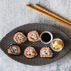 A picture of Hitodama sushi 👻.