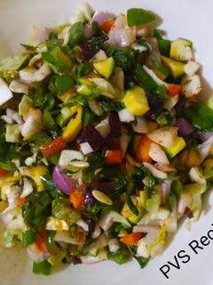 कलरफुल नवरत्न घोळाणा (colorful navratna gholana recipe in marathi) रेसिपी चे मुख्य फोटो 