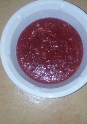A picture of Jam sauce.