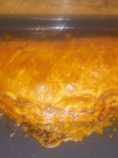 Una foto de Empanada de verduras con embutido