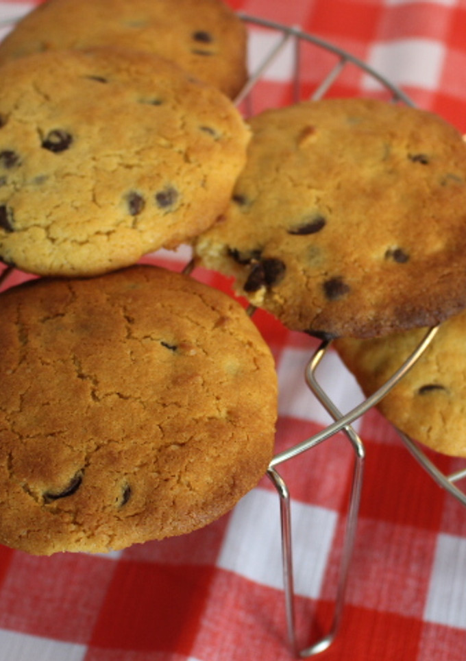 Una foto de Cookies / galletas con chips de chocolate