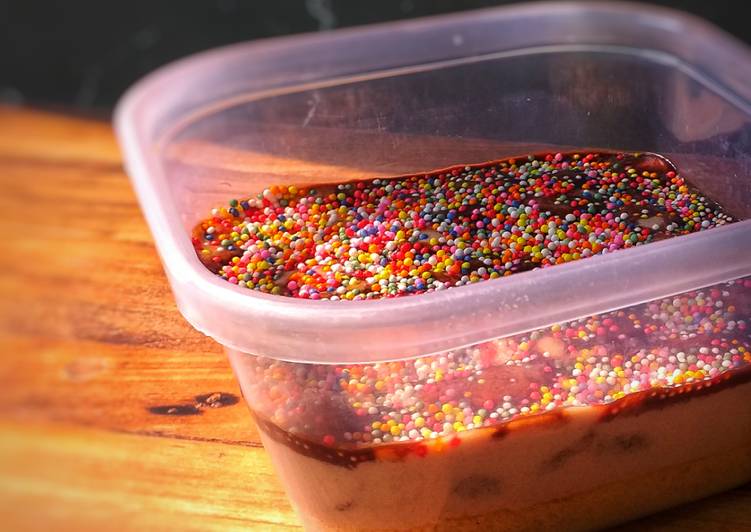 Cara memasak Sprinkle Chocodrink Dessert Box #319¹⁵  Sederhana